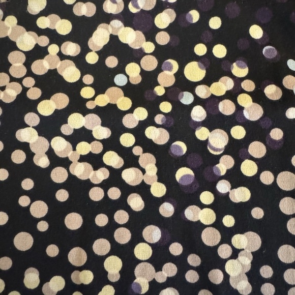 Nine West XL Multi-Color w/Geometric Print 3/4 Sleeve Faux Wrap Blouse - EUC - Picture 3 of 4